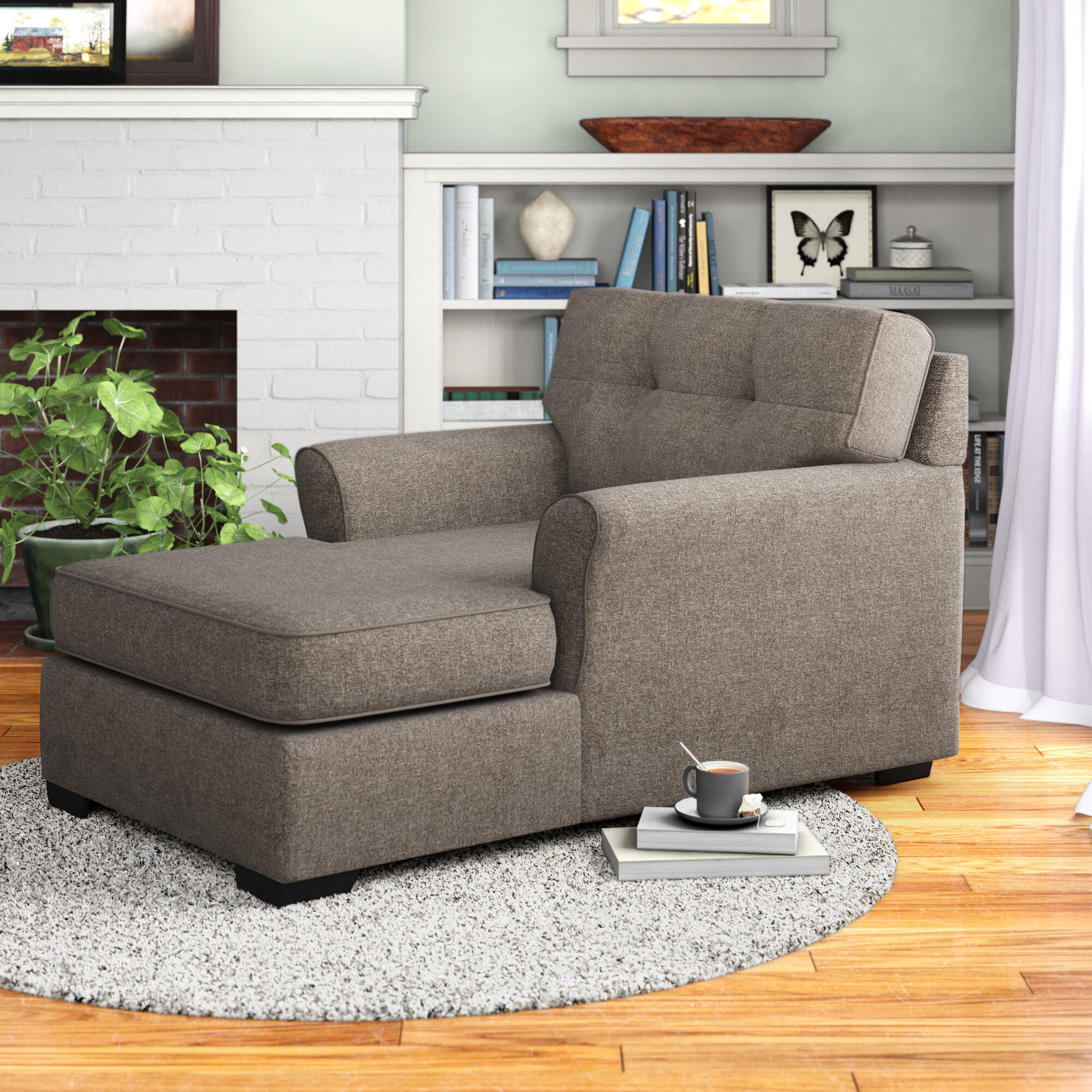 Ashworth Upholstered Chaise Lounge