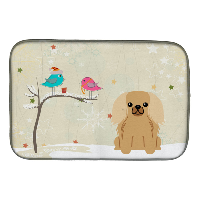 Tapis de noël entre amis pékinois, Sable