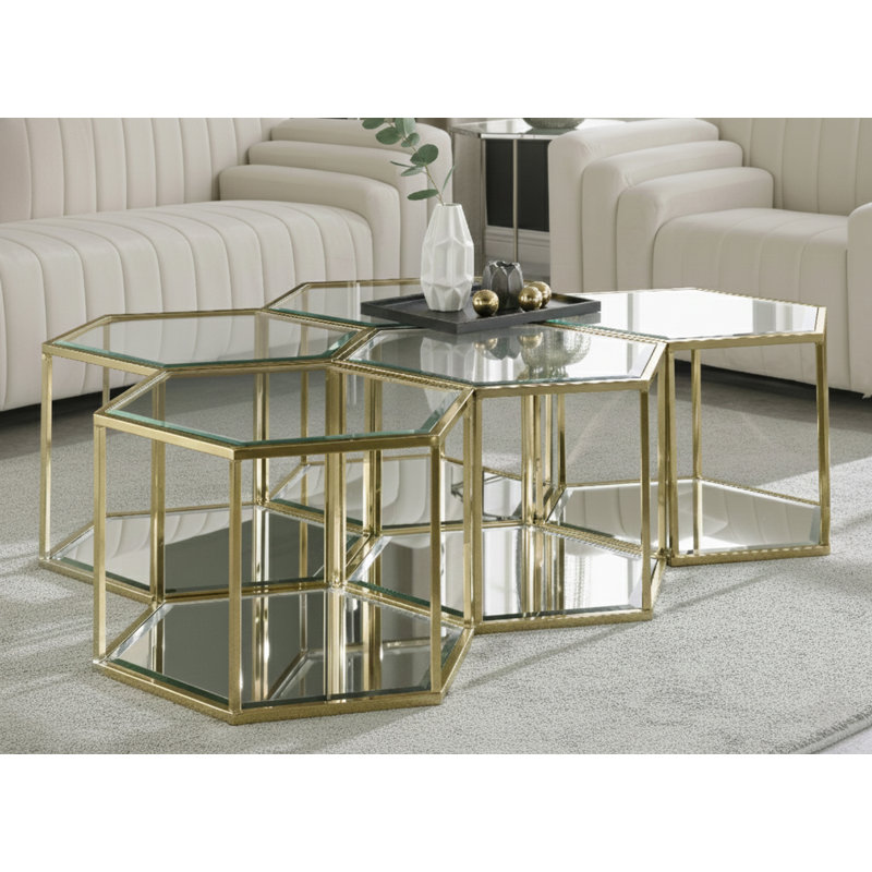 Dickerson Coffee Table, Gold