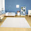 Myshaggy Collection Rugs Solid Design in White-869233863