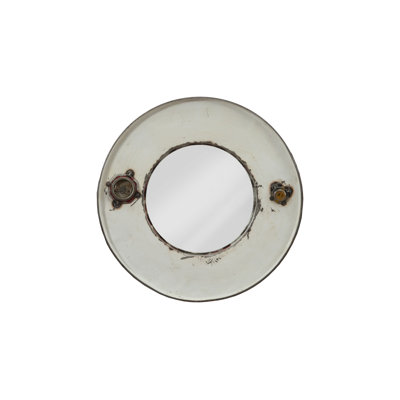 Oil Drum Modern & Contemporary Accent Mirror