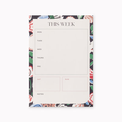 Desktop Weekly Planner, Sonia
