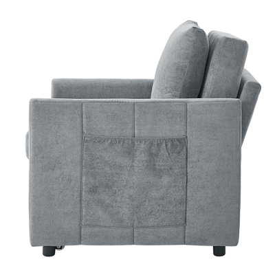 Upholstered Convertible Sleeper Sofa