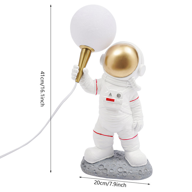 Astronaut Table Lamp With LED Light
