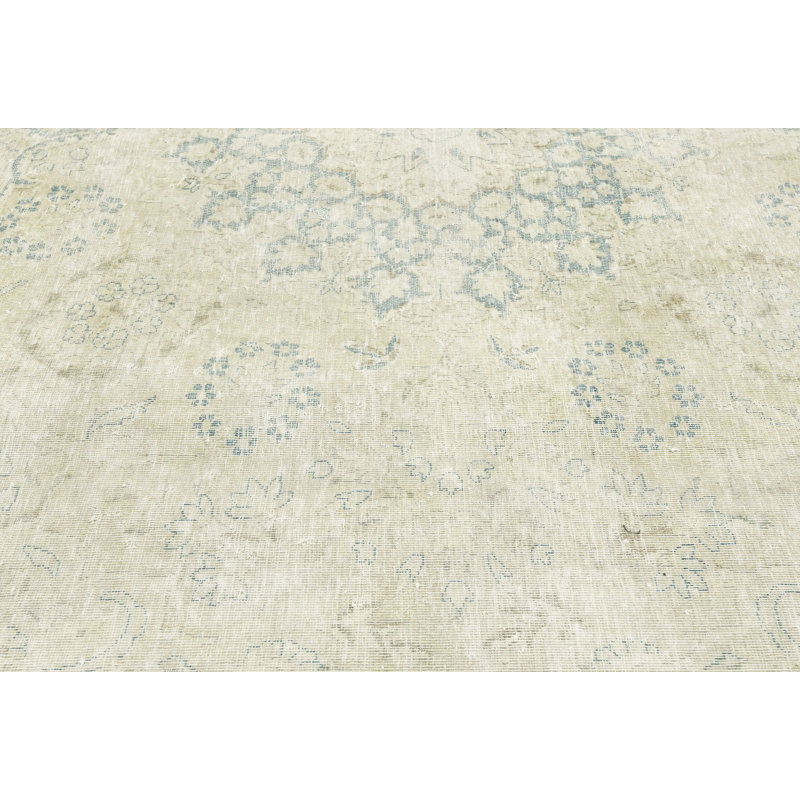 Muted Beige Traditional 8X10 Oriental Area Rug