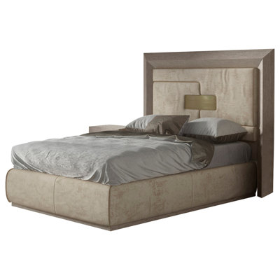 Klass Upholstered Panel Bed