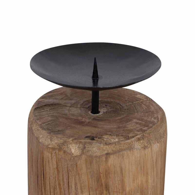 Solid Wood Candlestick