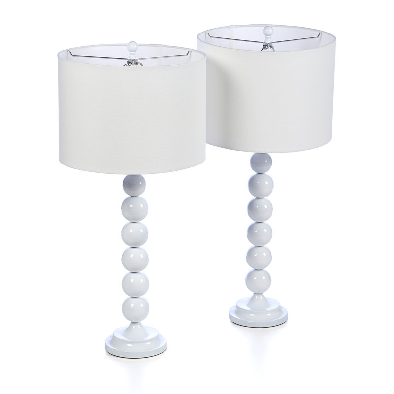 Lasone Iron Buffet Lamp, White