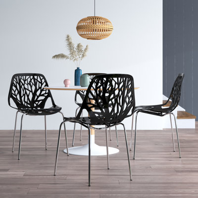 Wiltz 17.71'' H Stacking Side Chair