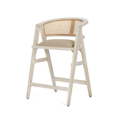 Solid Wood Arm Chair in Blonde