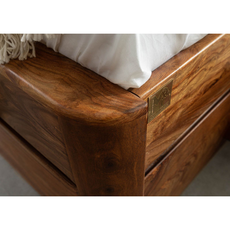 Toronto Solid Wood Storage Bed, Super King (6')