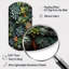 Green Succulents Natures Sculptures - Horloge murale asymétrique traditionnelle-105566105