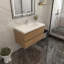 Ensemble de meuble-lavabo mural simple l 36 po Deboser-2133275903