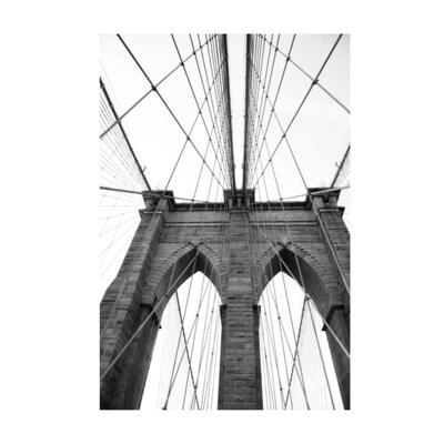 The Bridge Crossing Print by Guseul Park