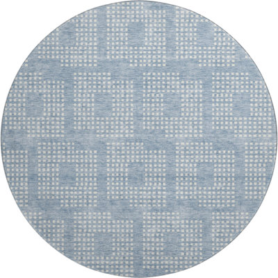 Premium Machine Washable Prisco Sky Rug