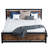 California King Bed Frames with Headboard and Strong Metal Support Frame, Easy Assembly, Noise-Free-6323155