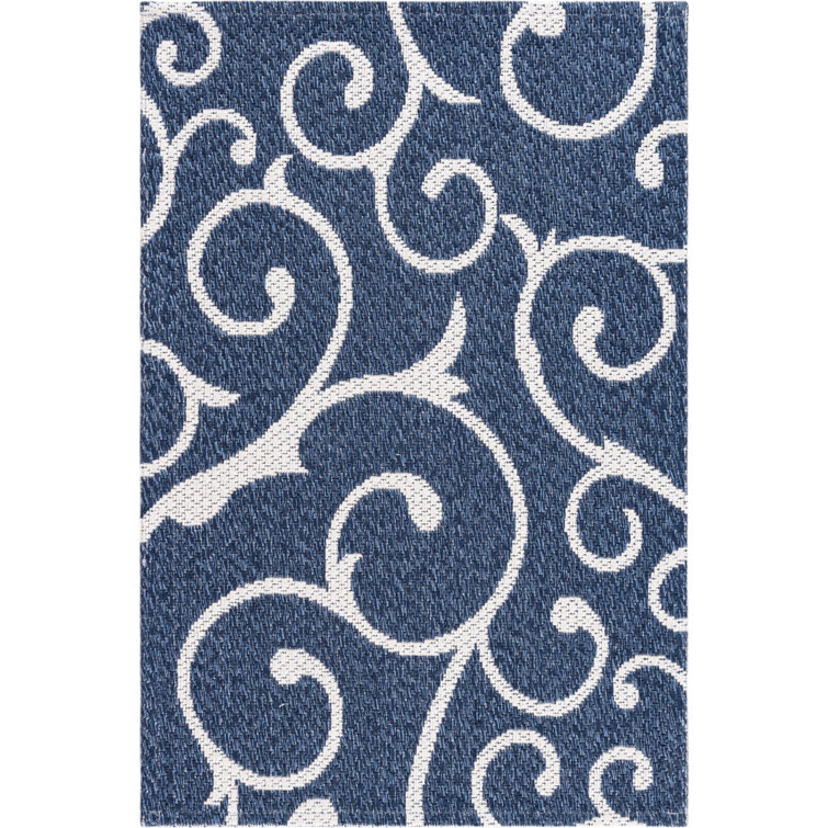 Alexei Cotton Damask Indoor Rug