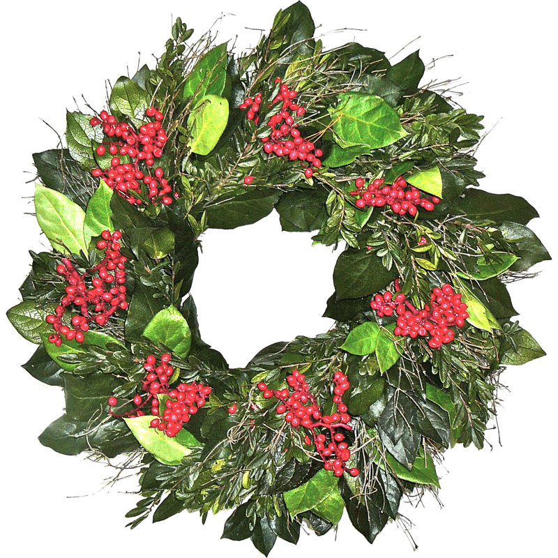 Handcrafted Dried Mixed Assortment 22'' Wreath