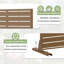 72" Metal Outdoor Privacy Screen-112554494-112554496