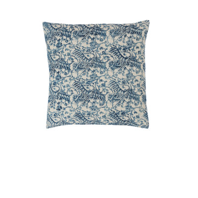 Crane Indigo Pillow Cover