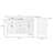 Chezkel 60'' Fully Assembled Double Bathroom Vanity with Ceramic Sink-2075570209-2075570208