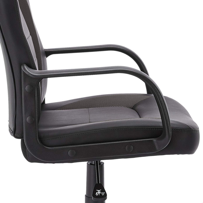 Chaise ergonomique inclinable, Noir
