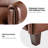 Glen Ellyn 30" Wide Genuine Leather Manual Club Recliner-1569054202