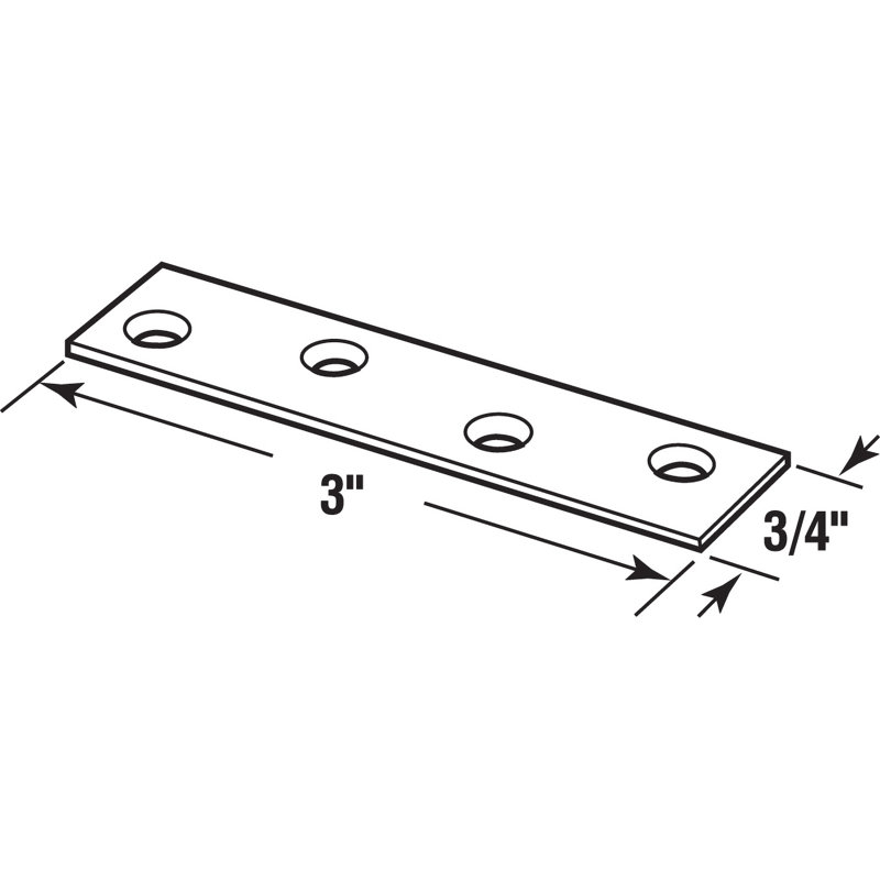 Prime-Line Mending Plates Mounting Surface