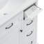 Meuble-lavabo avec lavabo en céramique / 2 portes / tiroir / tablette réglable / meuble-lavabo-113435755