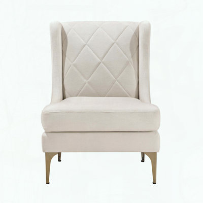 Modern Chenille Accent Chair