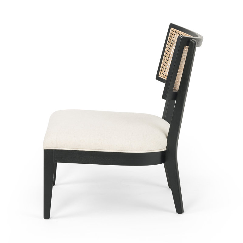 Britt Side Chair, Brushed Ebony