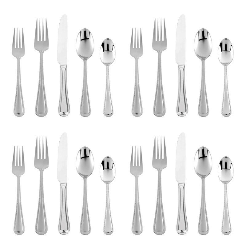 Red Barrel Studio® Stainless Steel Flatware Set - Service for 4
