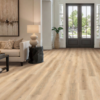 Lions Floor Formalay Loose Lay Flooring Collection - Linear Axis | 9" X 60" Waterproof Vinyl Plank Flooring | Floating/Glue-Down Installation, Floorscore Certified | 1 Box = 22.50 Sq. Ft. | Most Rooms Need 30+ Boxes