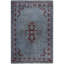 Overdyed One-of-a-Kind 6' 1" X 9' 1" Hand Knotted Area Rug