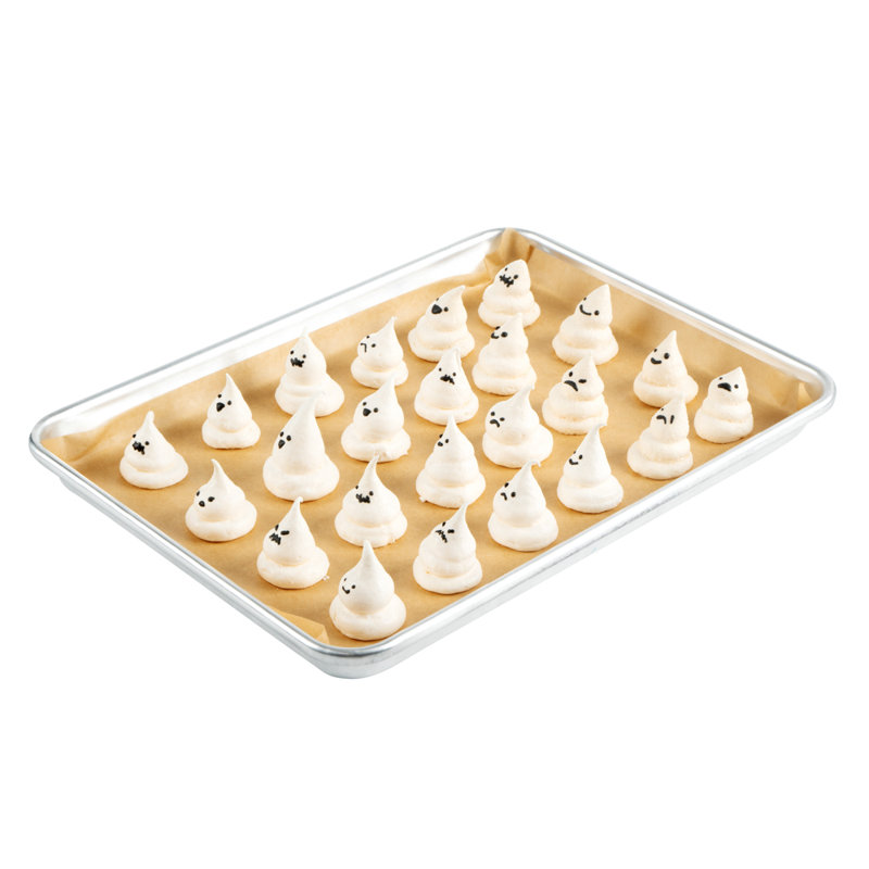 Restaurantware-Pastry Tek 9 x 12 Inch Parchment Paper Sheets, 200 Greaseproof Baking Sheets For Oven - Pre-Cut, Double-Sided Silicone Coating, Paper Nonstick Baking Sheet, Quarter-Size