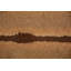 Tapis de couloir beige à poils longs et taille douce sur mesure-974248402