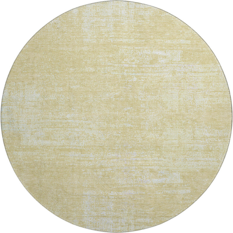 Tapis de qualité supérieure lavable à la machine Prisco, Rond 8 pi
