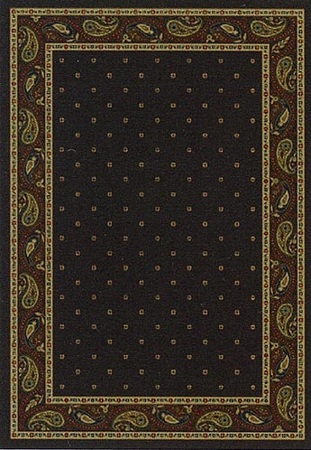Innovation Polka Dots Tufted Onyx Area Rug