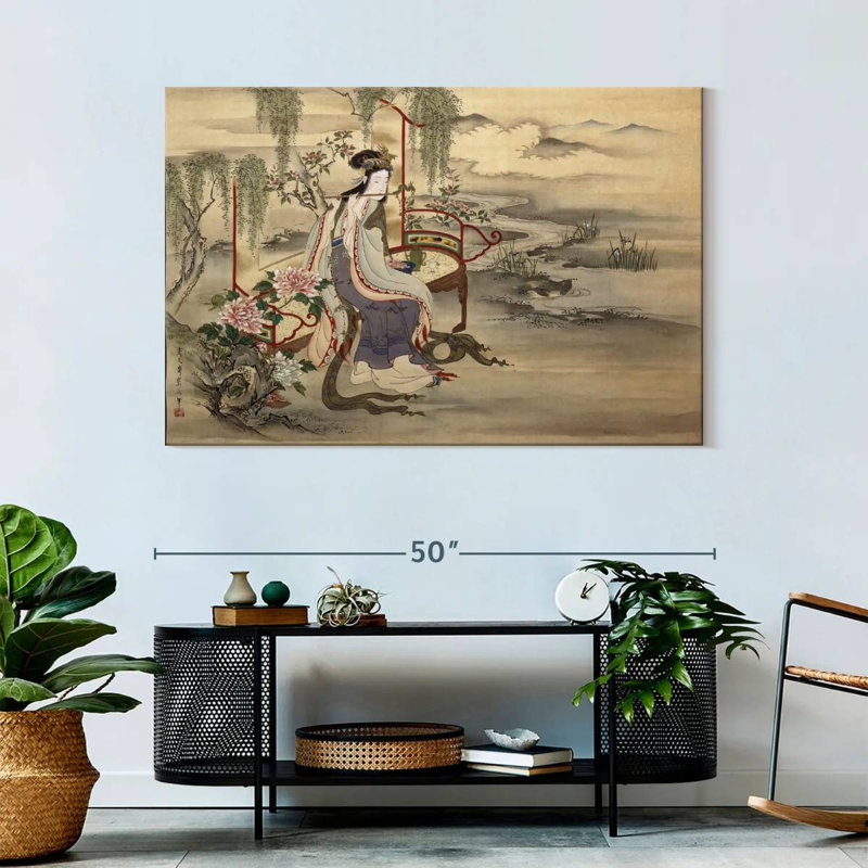 Leisha, la beauté chinoise, Yang Guifei, H 32 po x l 48 po