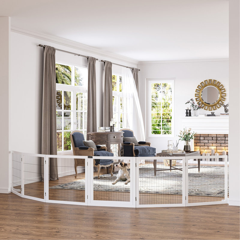 Barrière de sécurité pour chien Pawhut