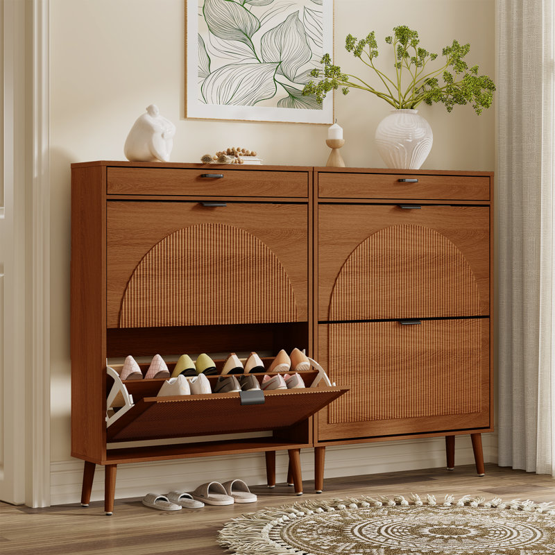 Armoire de rangement Designer, Noyer