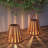 Ricetta 11.02'' Solar Powered Integrated LED Outdoor Floor Lamp