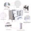 Ensemble de meuble-lavabo simple 3 po avec lavabo vasque, robinet, bonde 3 po 3-64791099
