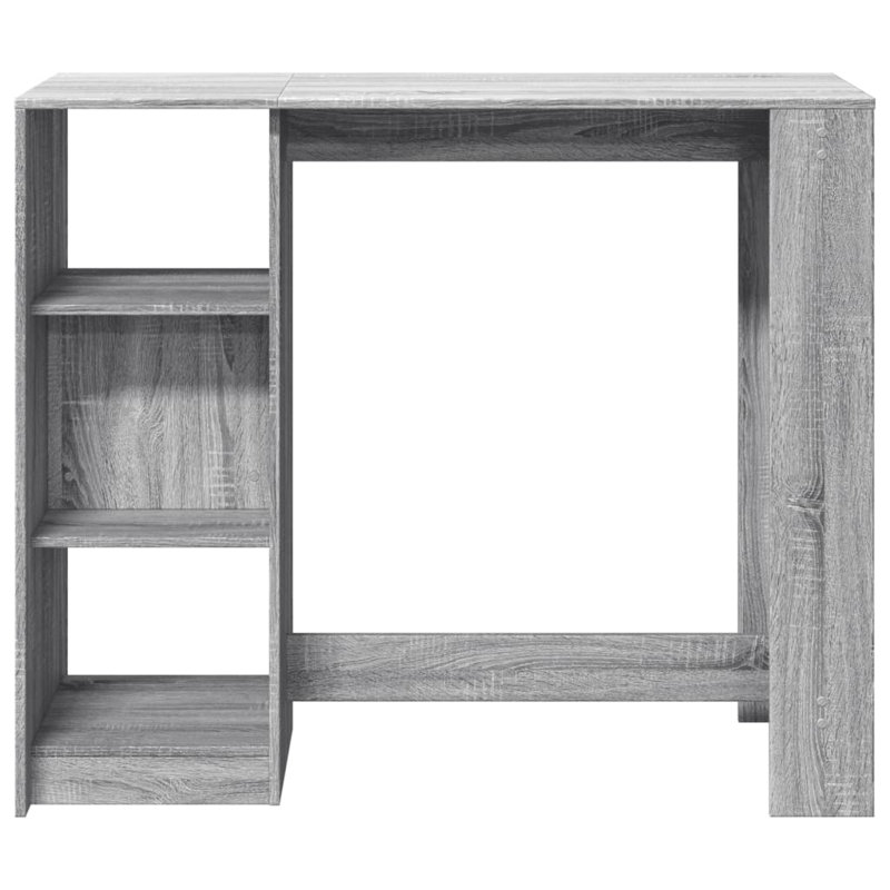 36-9 Rectangular Dining Table, Grey/Sonoma