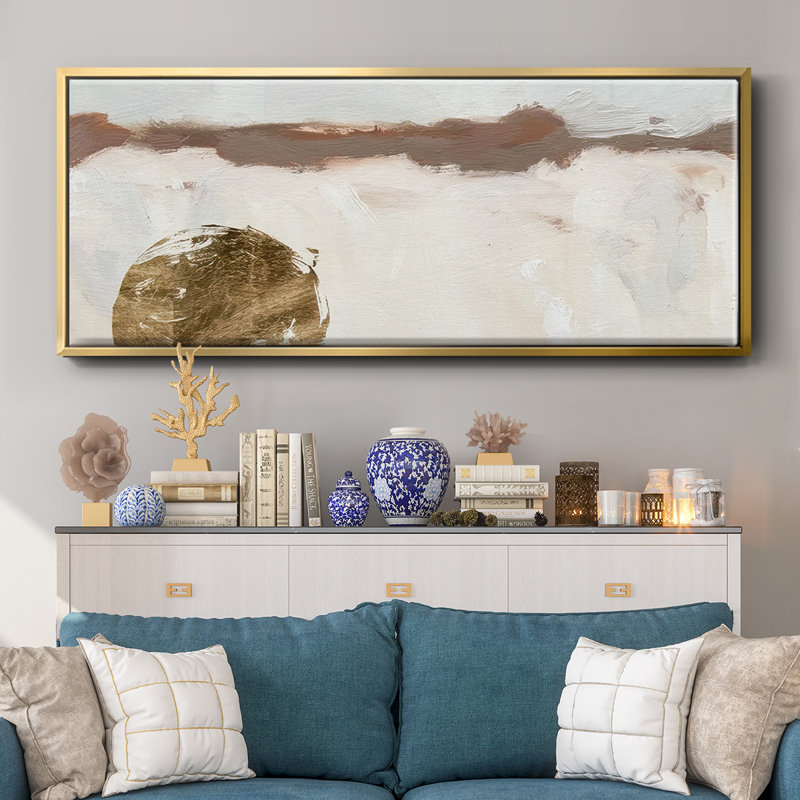 Winter Medallion I- Framed Canvas