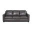 Canapé en cuir 83,5 po Coveale-1190423467