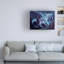 "White Lightning Dragon" par Anthony Christou, impression sur toile tendue-911066893
