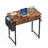 Desk and Chair Set: 32 Inch Computer Desk & Height Adjustable Black Mesh Chair-2056004291