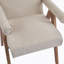 Fauteuil de salle à manger en tissu Poppy-1494026870