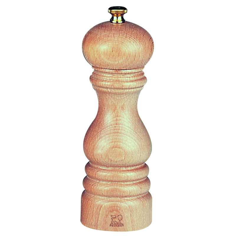 Brand Paris Wood Pepper Mill, 18cm H, Chocolate